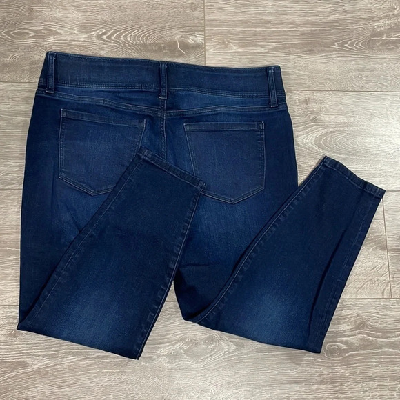 NWOT Nine West Skinny Dark Wash Denim Jean 16 P - Picture 16 of 16